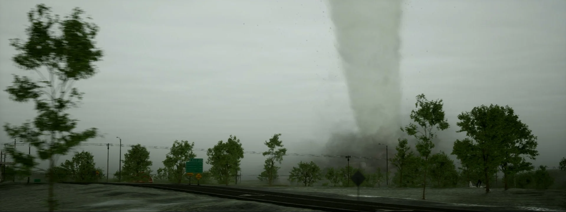 Tornado on the horizon