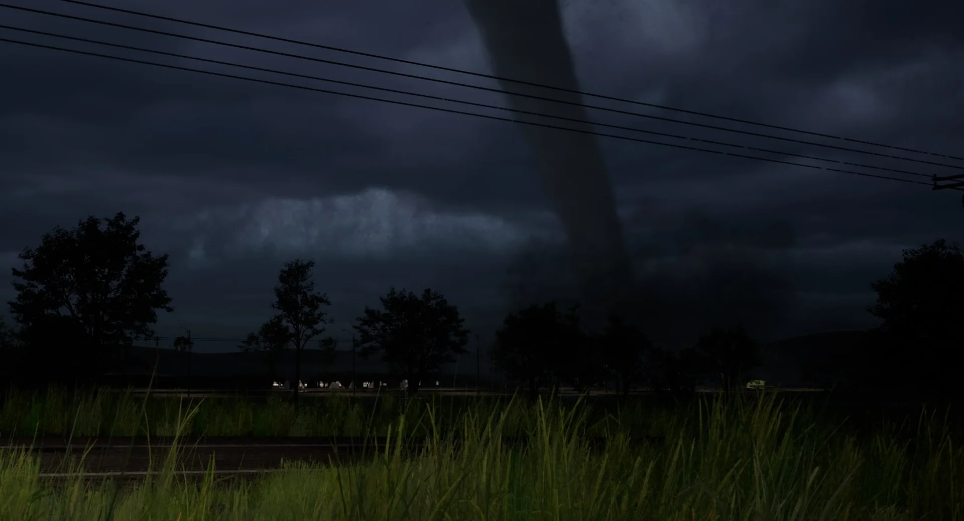 Tornado in the field
