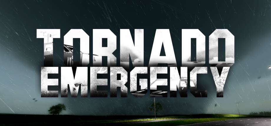 Header (Steam capsule, 2x) — Tornado Emergency key art
