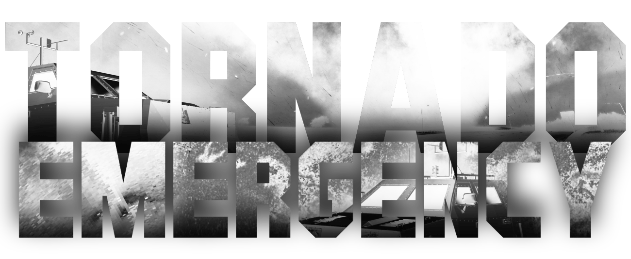 Wordmark — Tornado Emergency logo